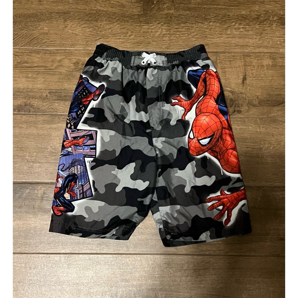 Spider-Man Swim Trunks Youth Size 6